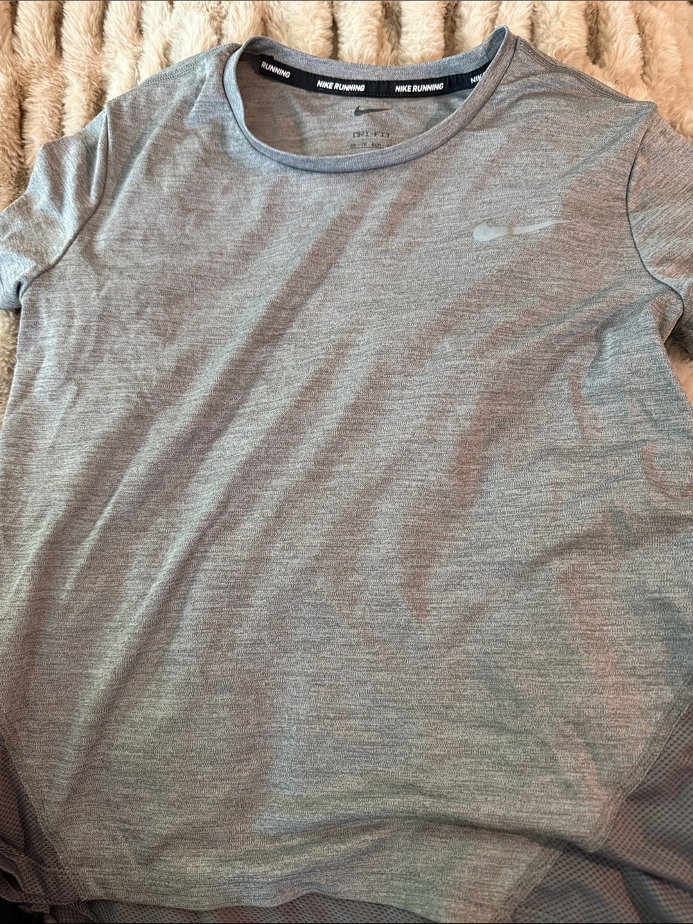 Nike Grey Heather Running Tee